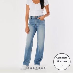 BRAND NEW 00 Hollister dad jeans